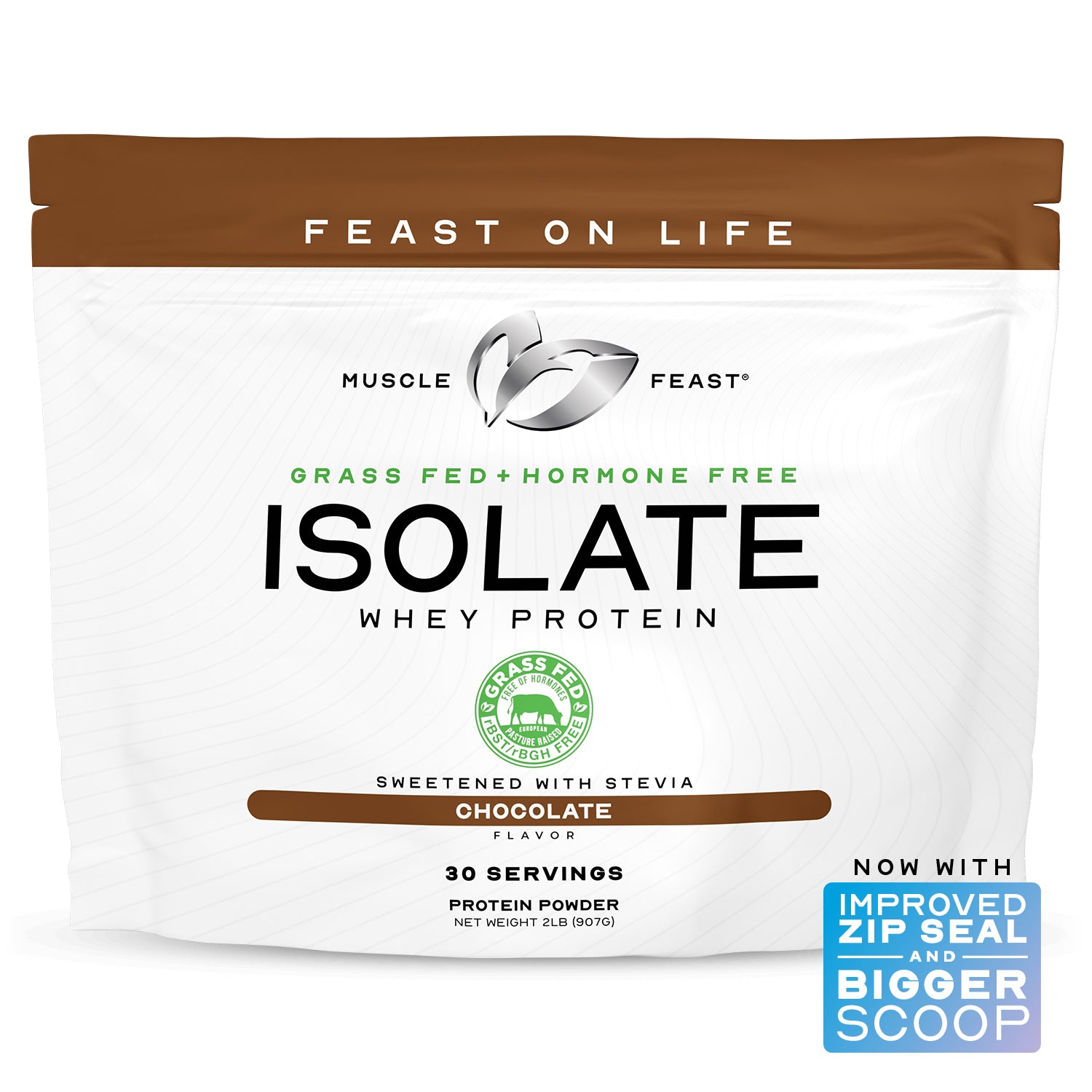 Whey Protein Isolate, Pasture Raised, Grass Fed, rBST/rBGH and soy free