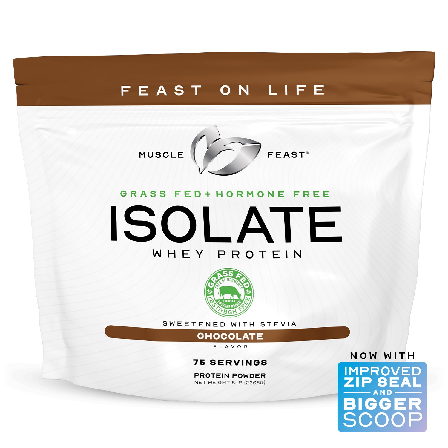 Whey Protein Isolate, Pasture Raised, Grass Fed, rBST/rBGH and soy free