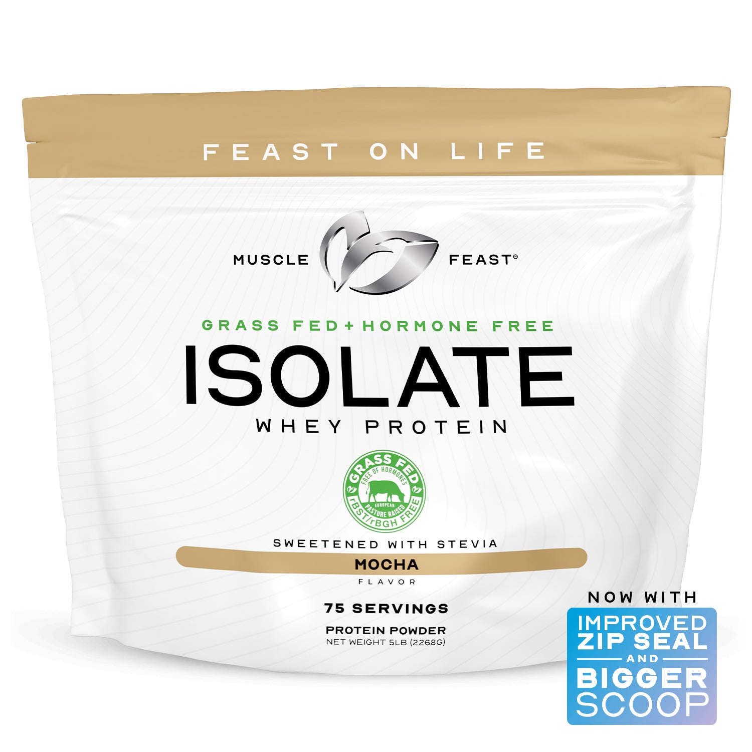 Whey Protein Isolate, Pasture Raised, Grass Fed, rBST/rBGH and soy free