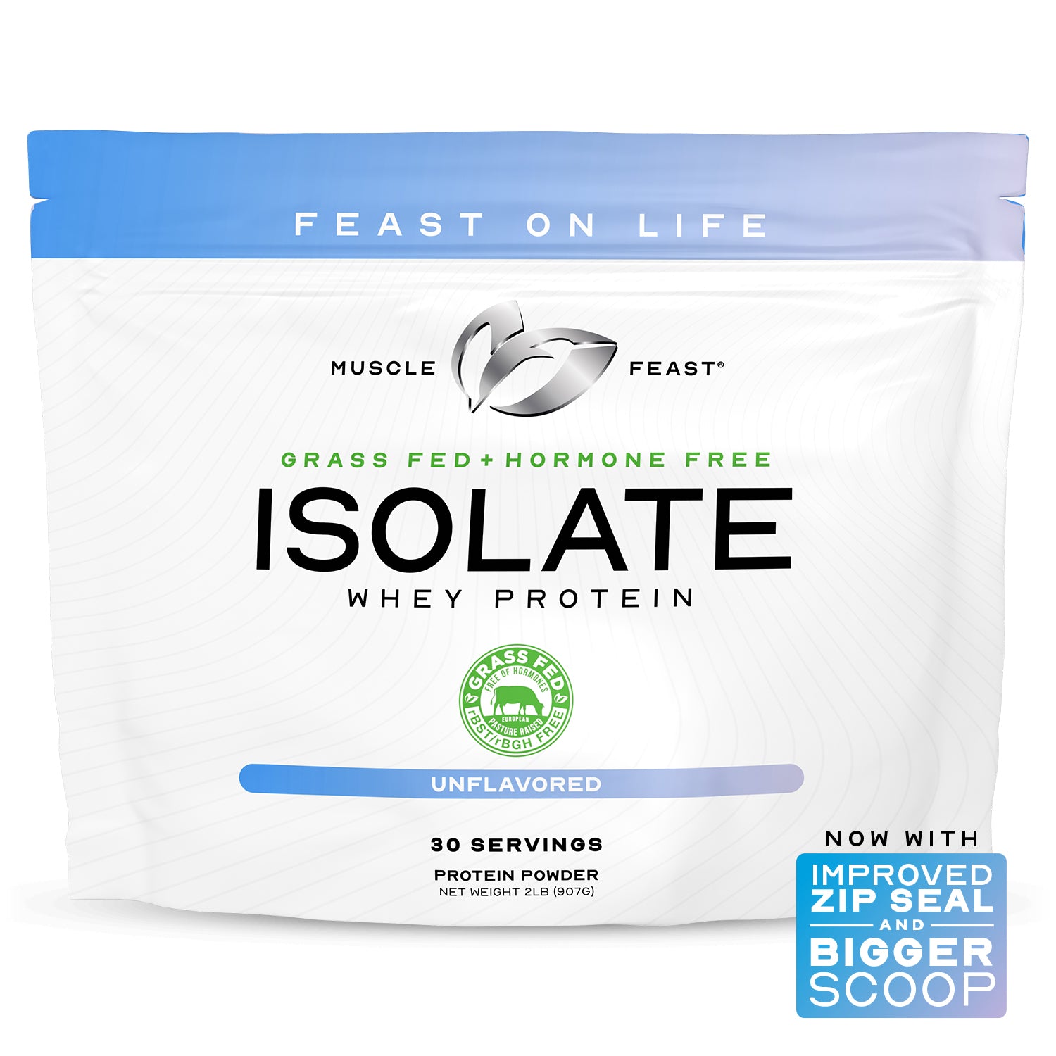 Whey Protein Isolate, Pasture Raised, Grass Fed, rBST/rBGH and soy free