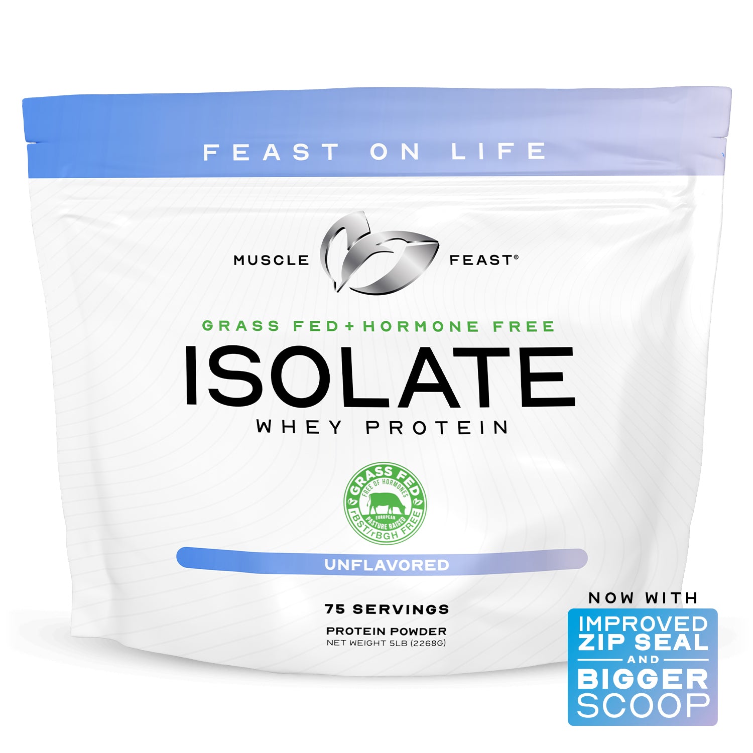 Whey Protein Isolate, Pasture Raised, Grass Fed, rBST/rBGH and soy free