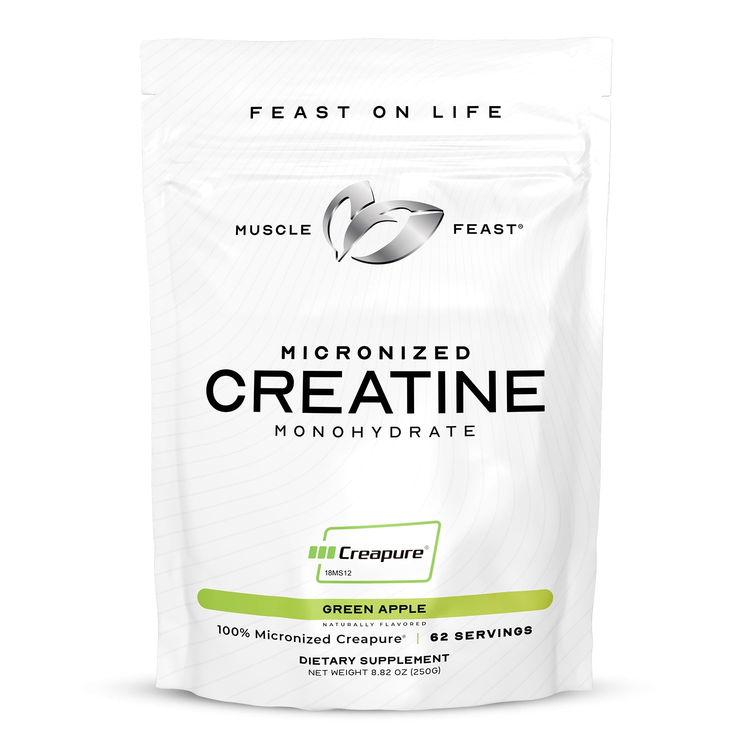 Creapure Micro - Micronized Creatine Monohydrate Powder | Premium Pre-Workout or Post-Workout | Easy to Mix, Gluten-Free, Safe and Pure