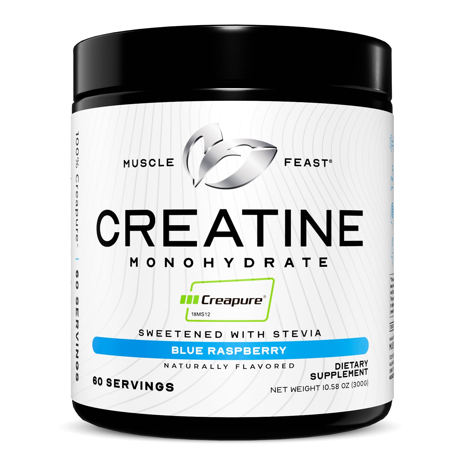 Creapure Creatine Monohydrate Powder, Vegan Keto Gluten-Free