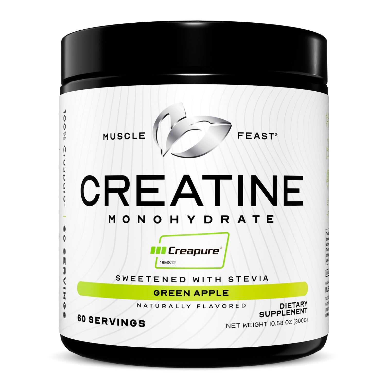 Creapure Creatine Monohydrate Powder, Vegan Keto Gluten-Free