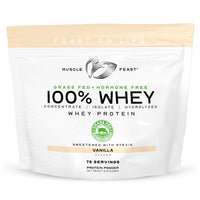 100% Whey, Pasture Raised, Grass Fed, rBST/rBGH and soy Free