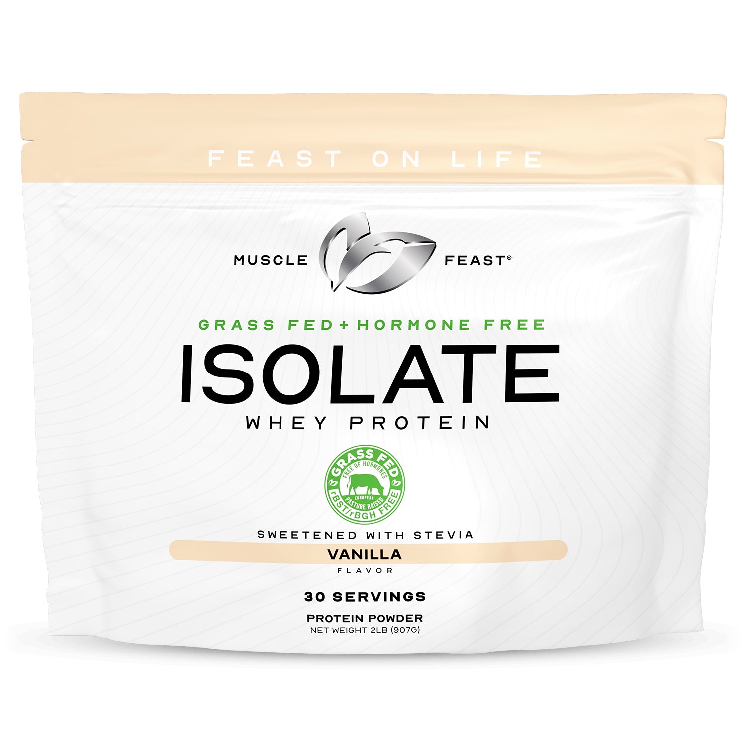 Whey Protein Isolate, Pasture Raised, Grass Fed, rBST/rBGH and soy free