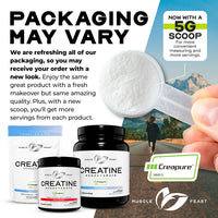 Creapure Creatine Monohydrate Powder, Vegan Keto Gluten-Free